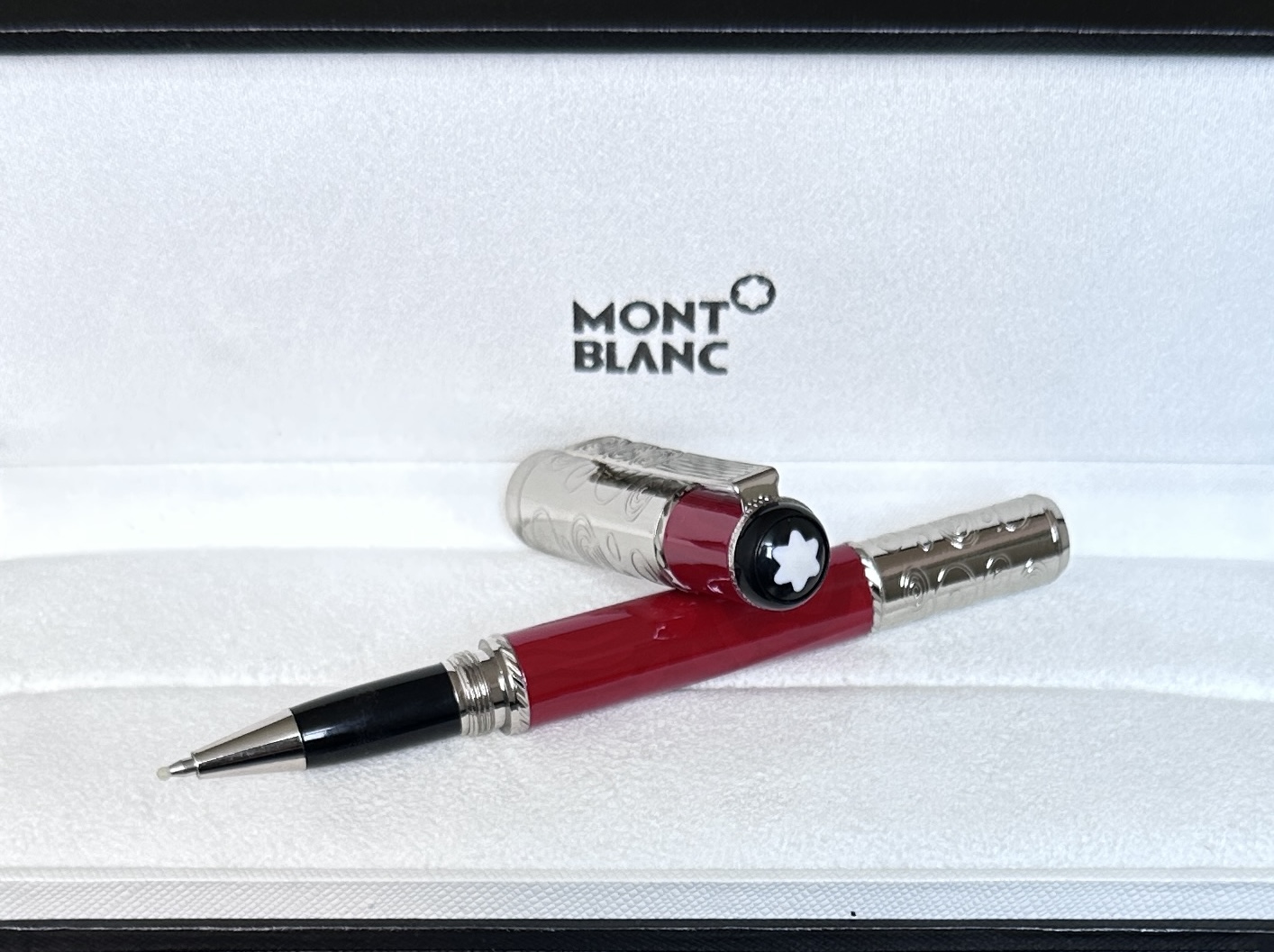 몽블랑 Montblanc 볼펜 Red