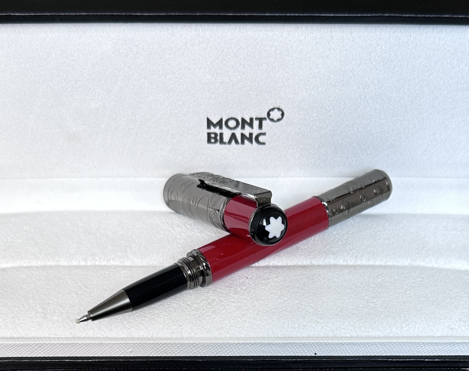 몽블랑 Montblanc 볼펜 Red