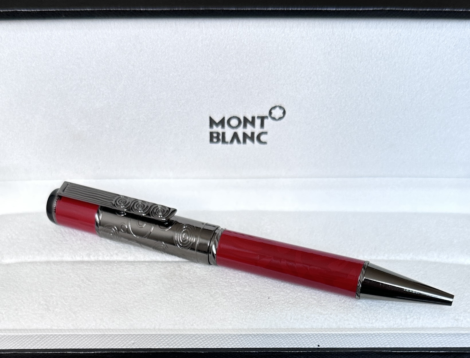 몽블랑 Montblanc 볼펜 Red