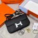 에르메스 Hermes Constance Elan Epsom 89 Noir/silver
