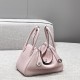 에르메스 Hermes Lindy 26cm TC 09 Mauve pale/silver