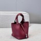 에르메스 Hermes Picotin lock 18cm TC 55 Rouge H/silver