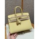 에르메스 Hermes Birkin 25cm Epsom 1Z Jaune Poussin/gold