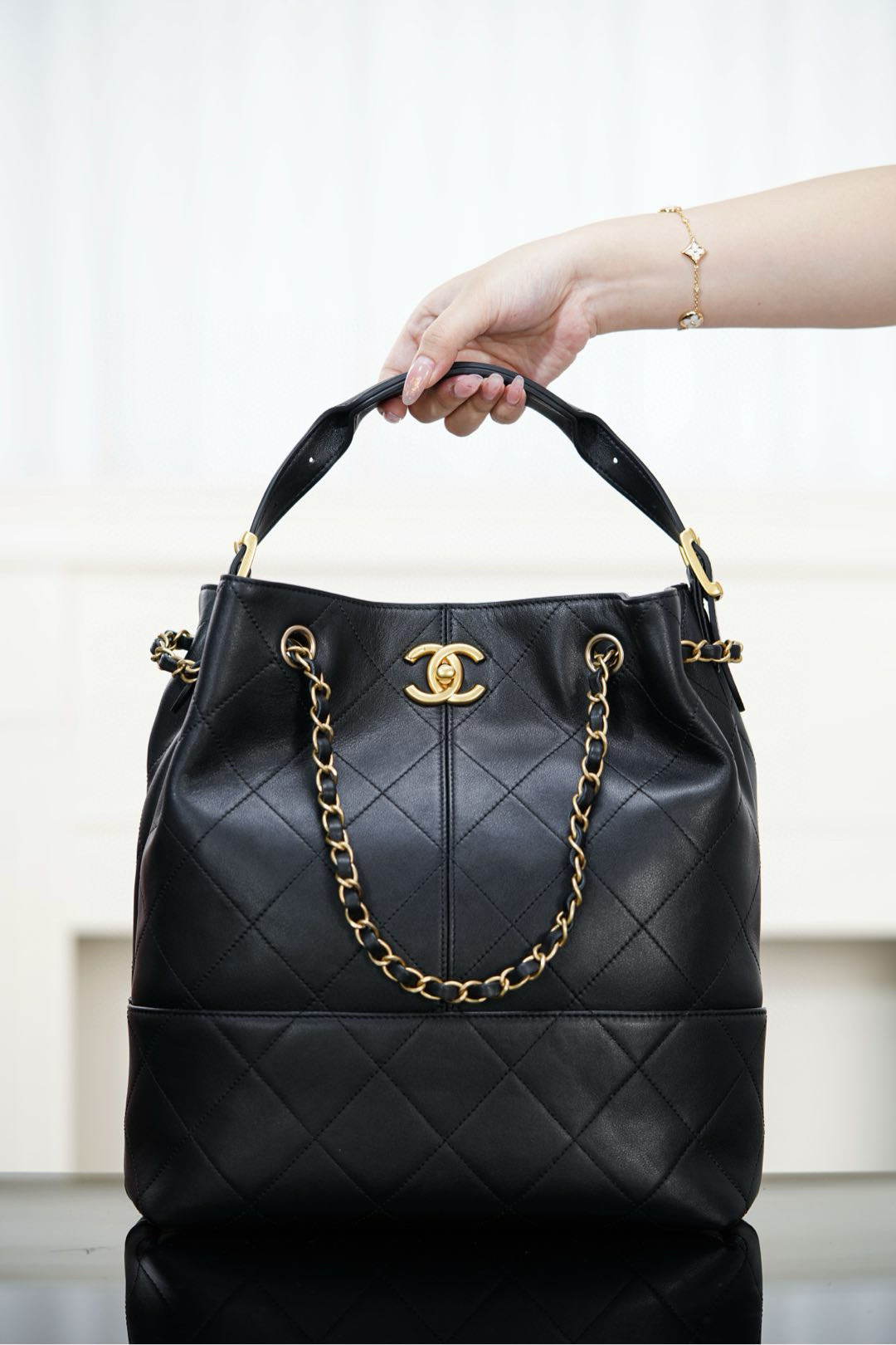 샤넬 Chanel 25A Shopping Bag 99485 Black