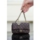 샤넬 Chanel Classic Mini Bag with Hook Wine red 12.5cm