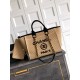 샤넬 Chanel 26C Tote bag Apricot&Black