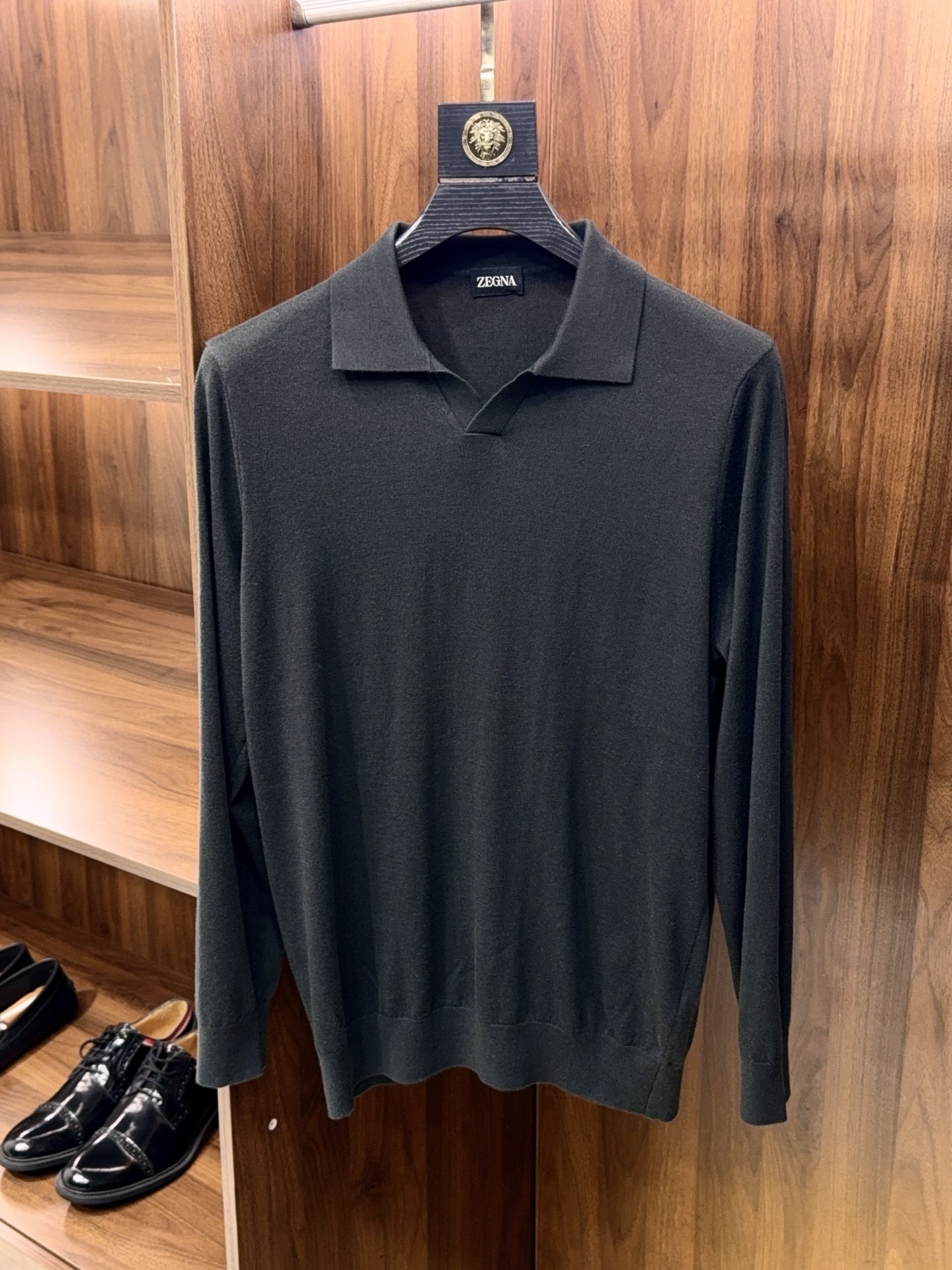 제냐 Zegna 긴팔 티셔츠