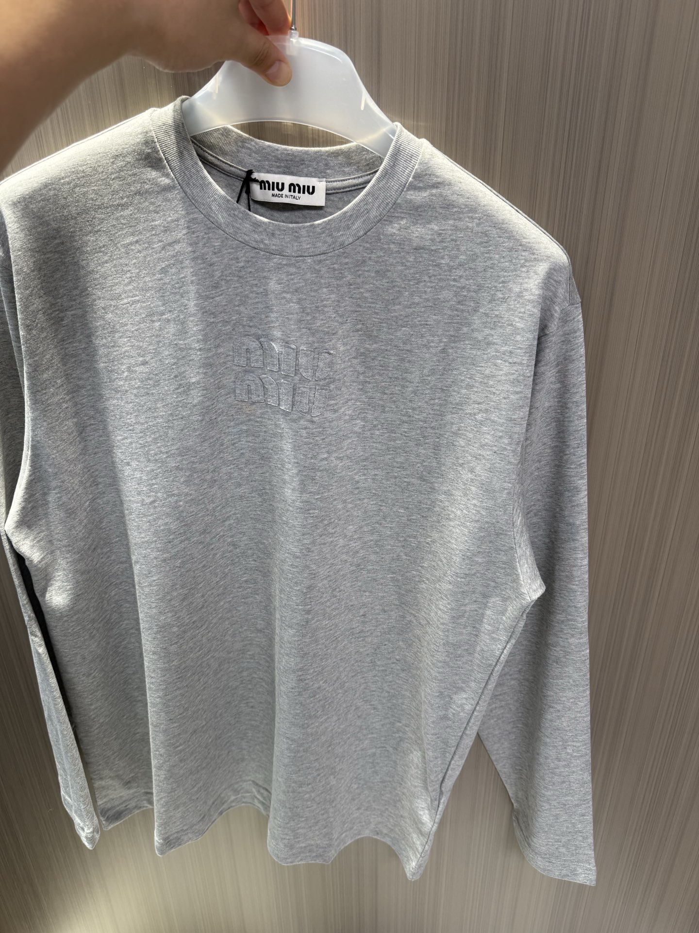 미우 미우 Miu Miu 긴팔 티셔츠