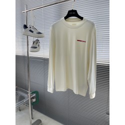프라다 Prada 긴팔 티셔츠