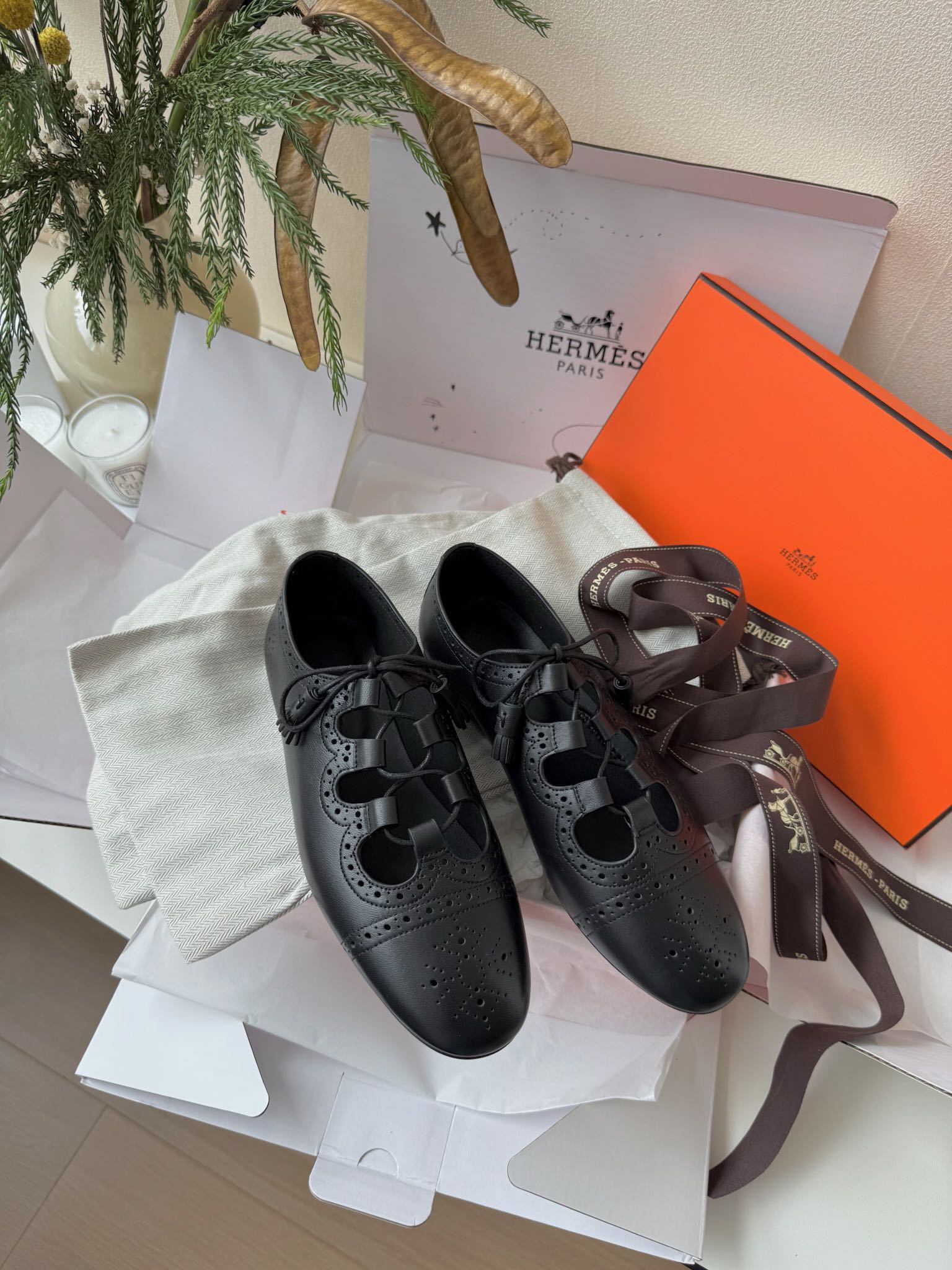 에르메스 Hermes 플랫