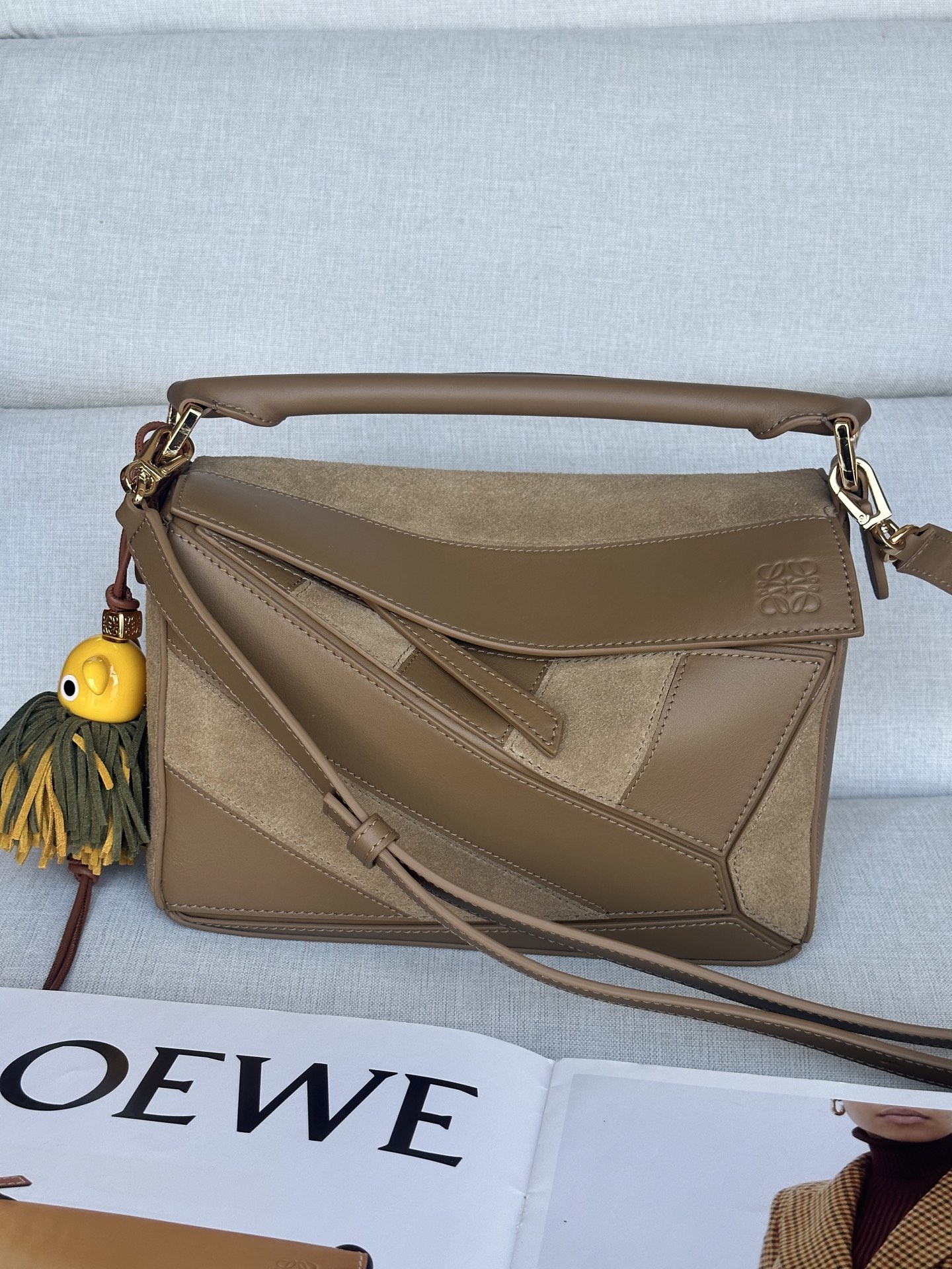 로에베 Loewe F3001 Puzzle Bag 24cm