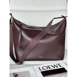 로에베 Loewe 2201 Cubi Crossbody Bag in Supple Grained Calfskin 32CM