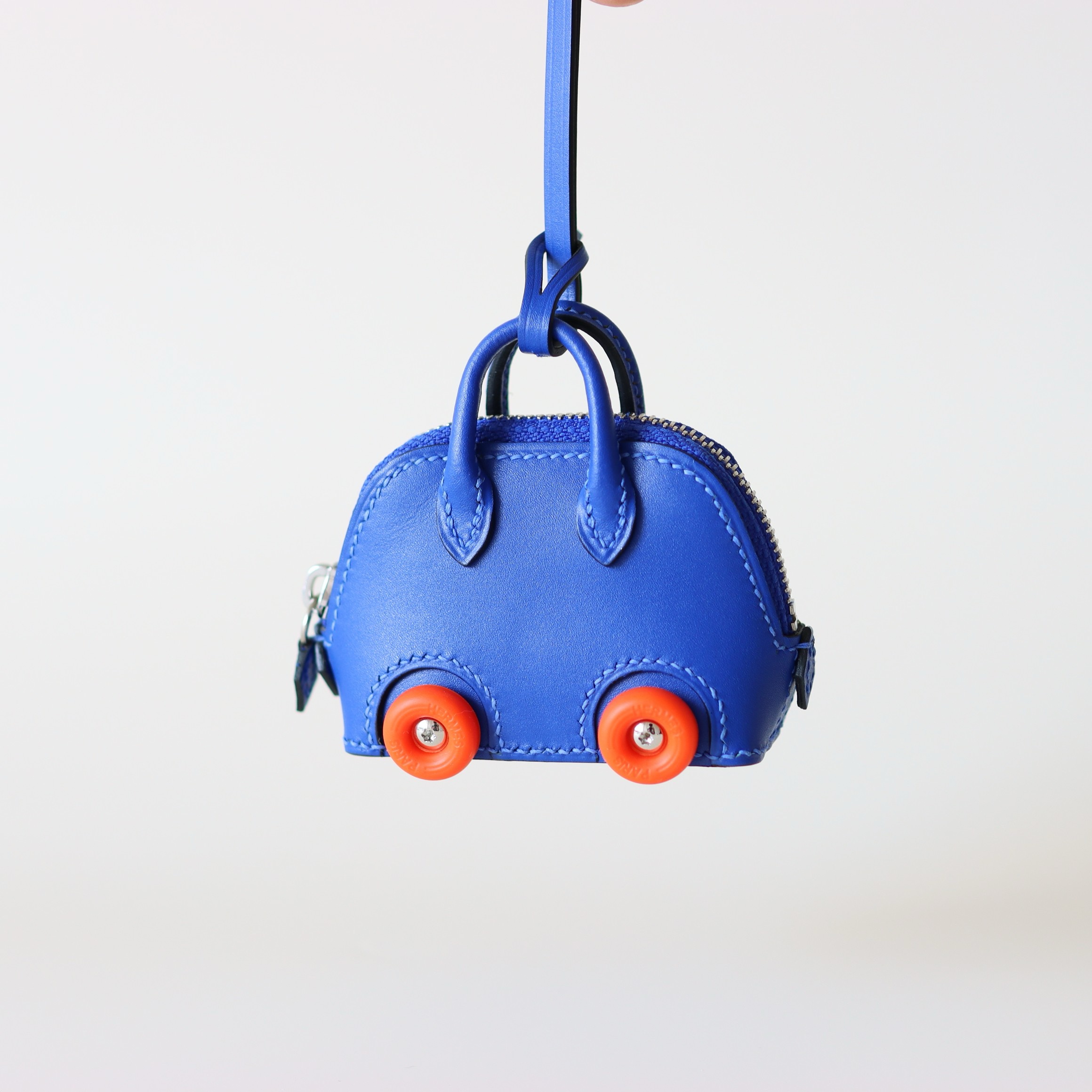 에르메스 Hermes Bolide on Wheels Bag Blue