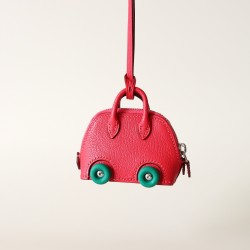 에르메스 Hermes Bolide on Wheels Bag red