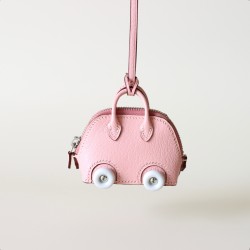 에르메스 Hermes Bolide on Wheels Bag Pink
