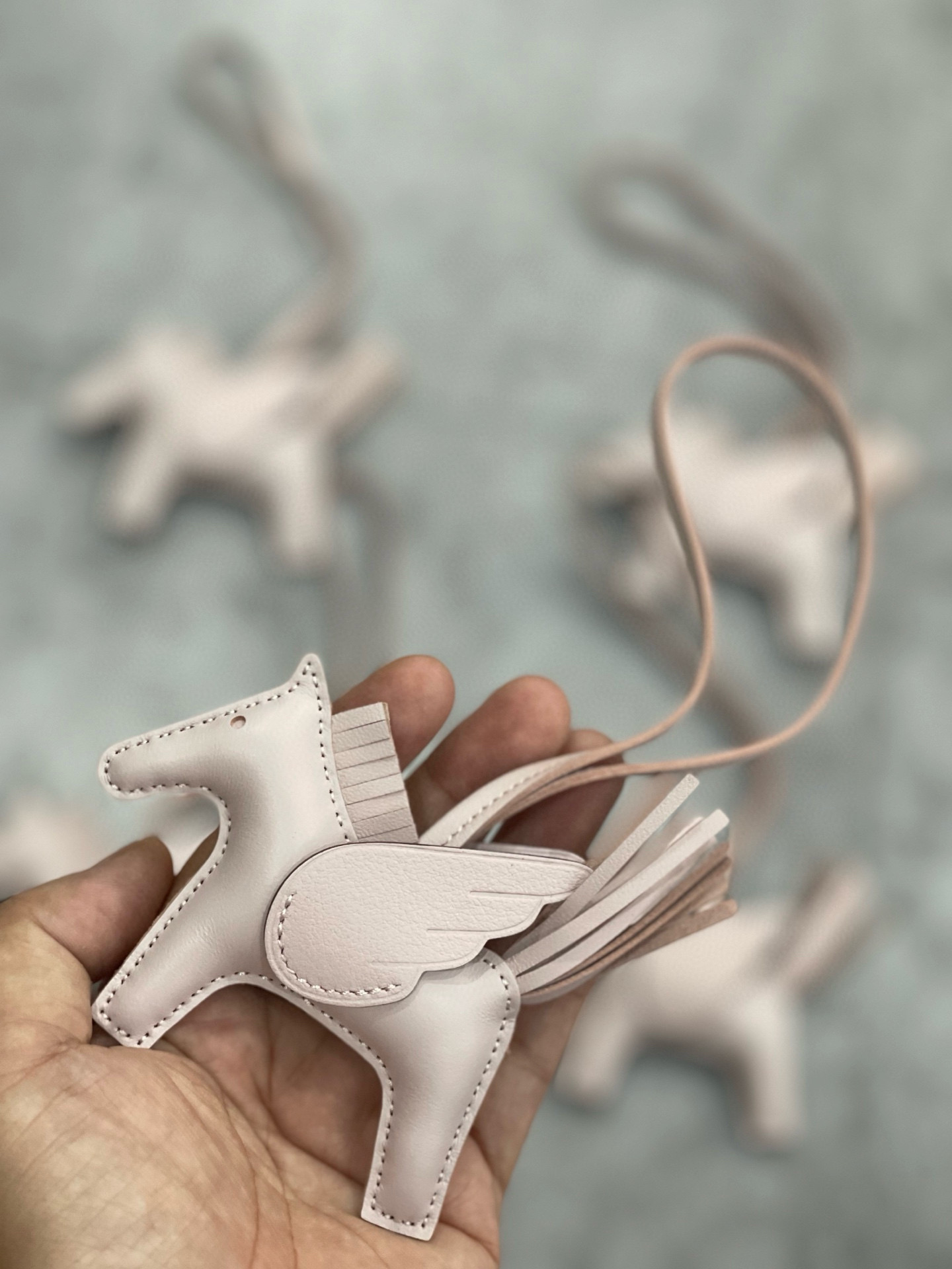 에르메스 Hermes Rodeo Charm Milo and Swift 0360279L58P Pink