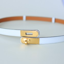에르메스 Hermes Kelly 벨트 White