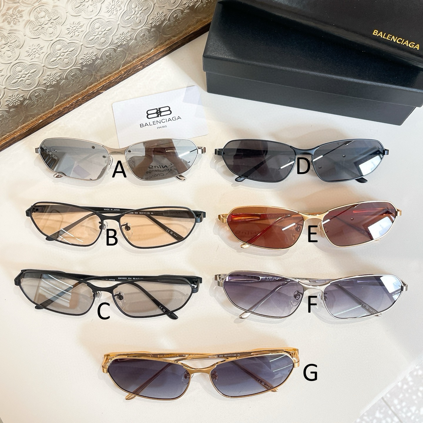 발렌시아가 Balenciaga BB0355S 66口17-135