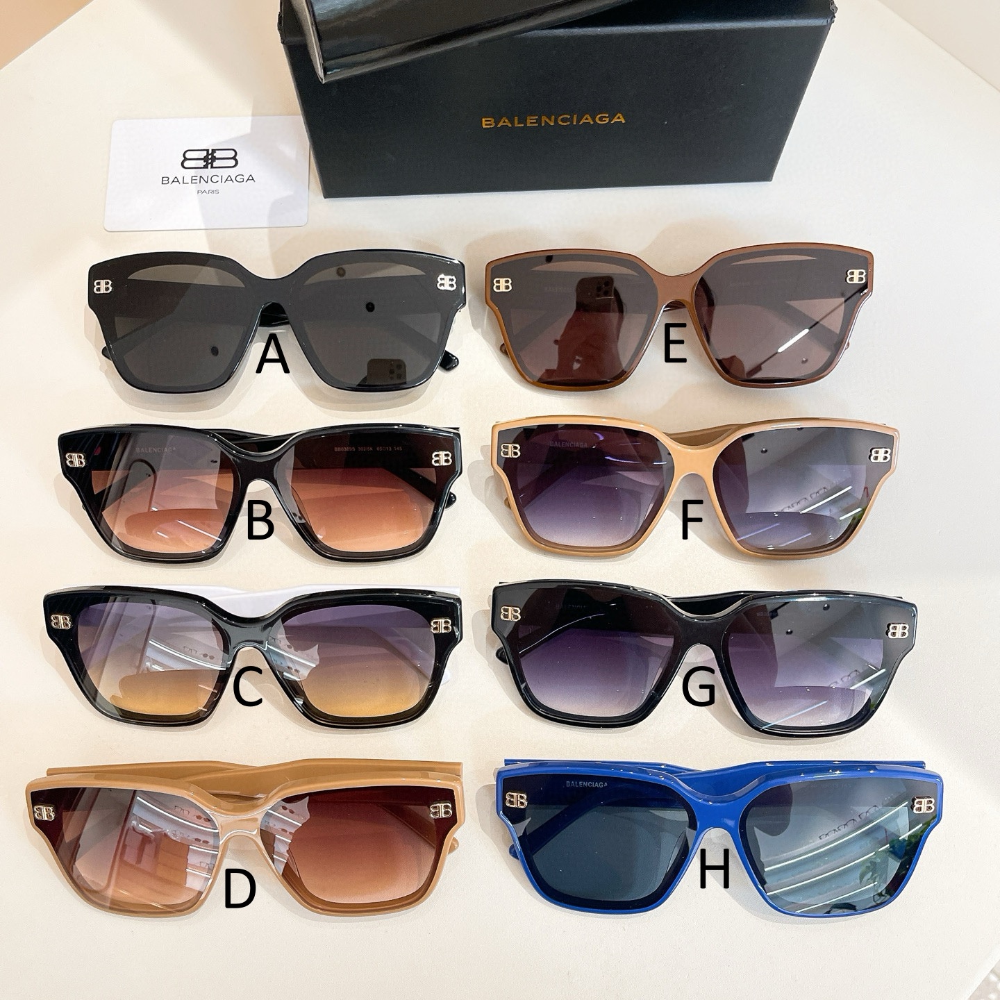 발렌시아가 Balenciaga BB0389S 65口13-145