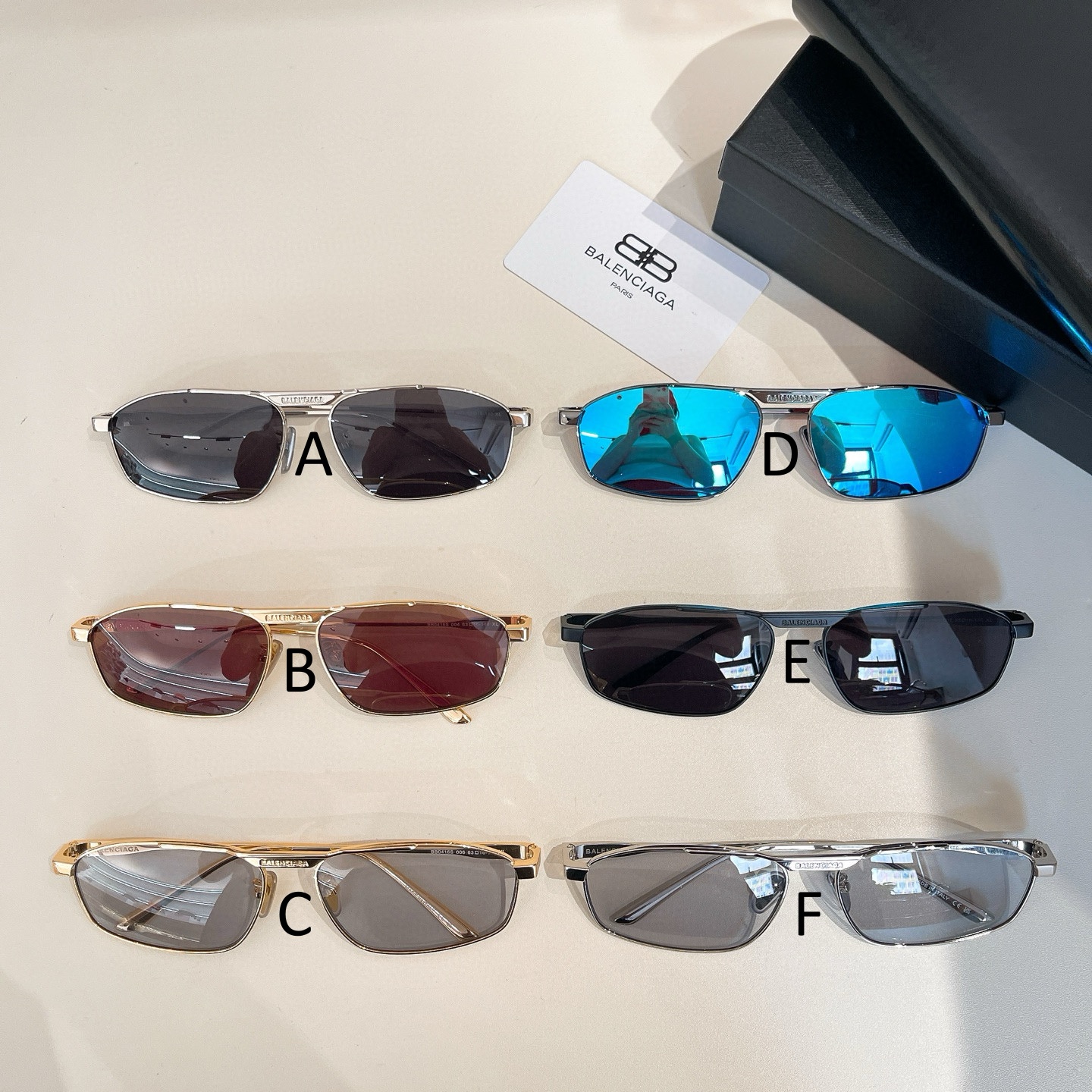 발렌시아가 Balenciaga BB0416SK 63口16-140