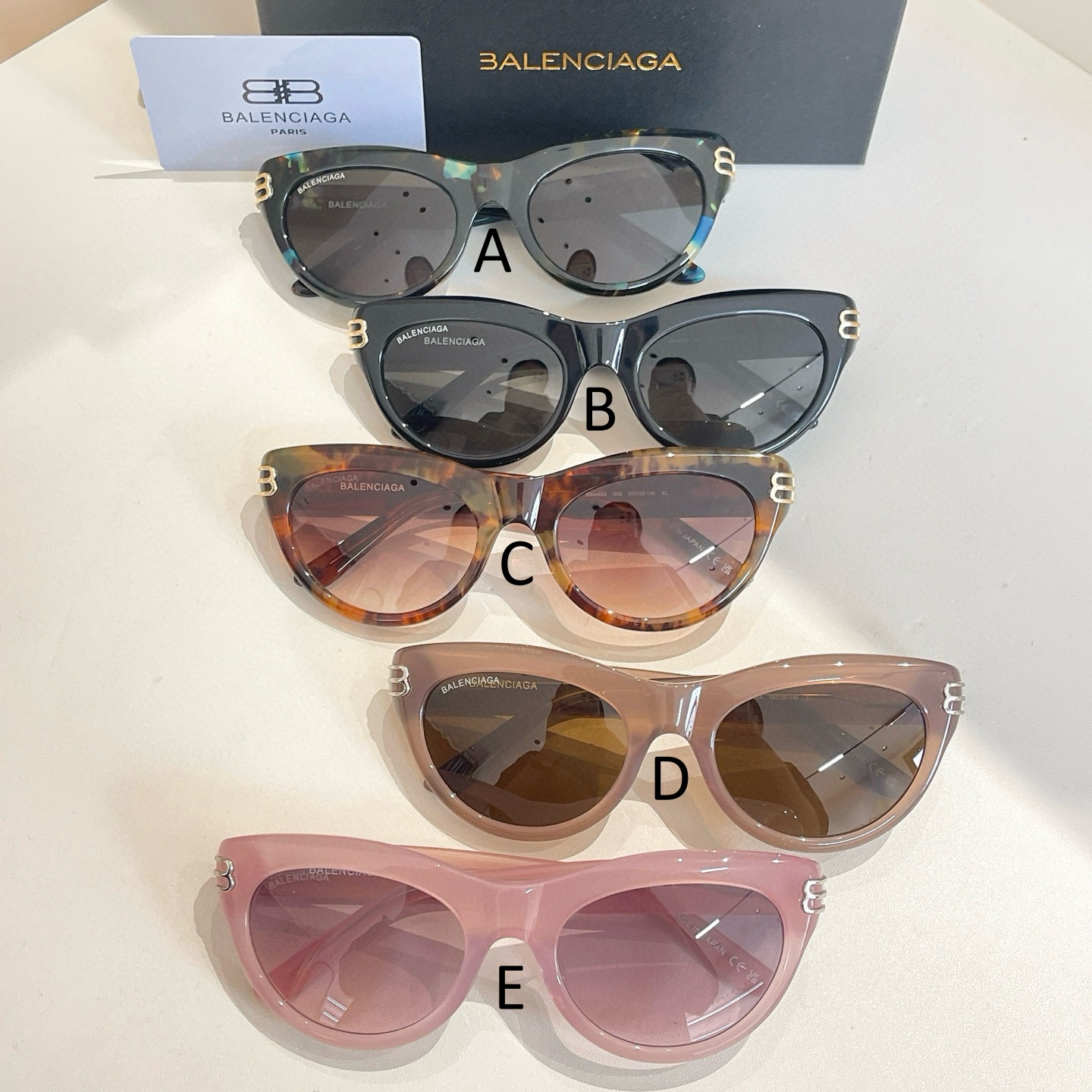 발렌시아가 Balenciaga BB0466S 55口20-140