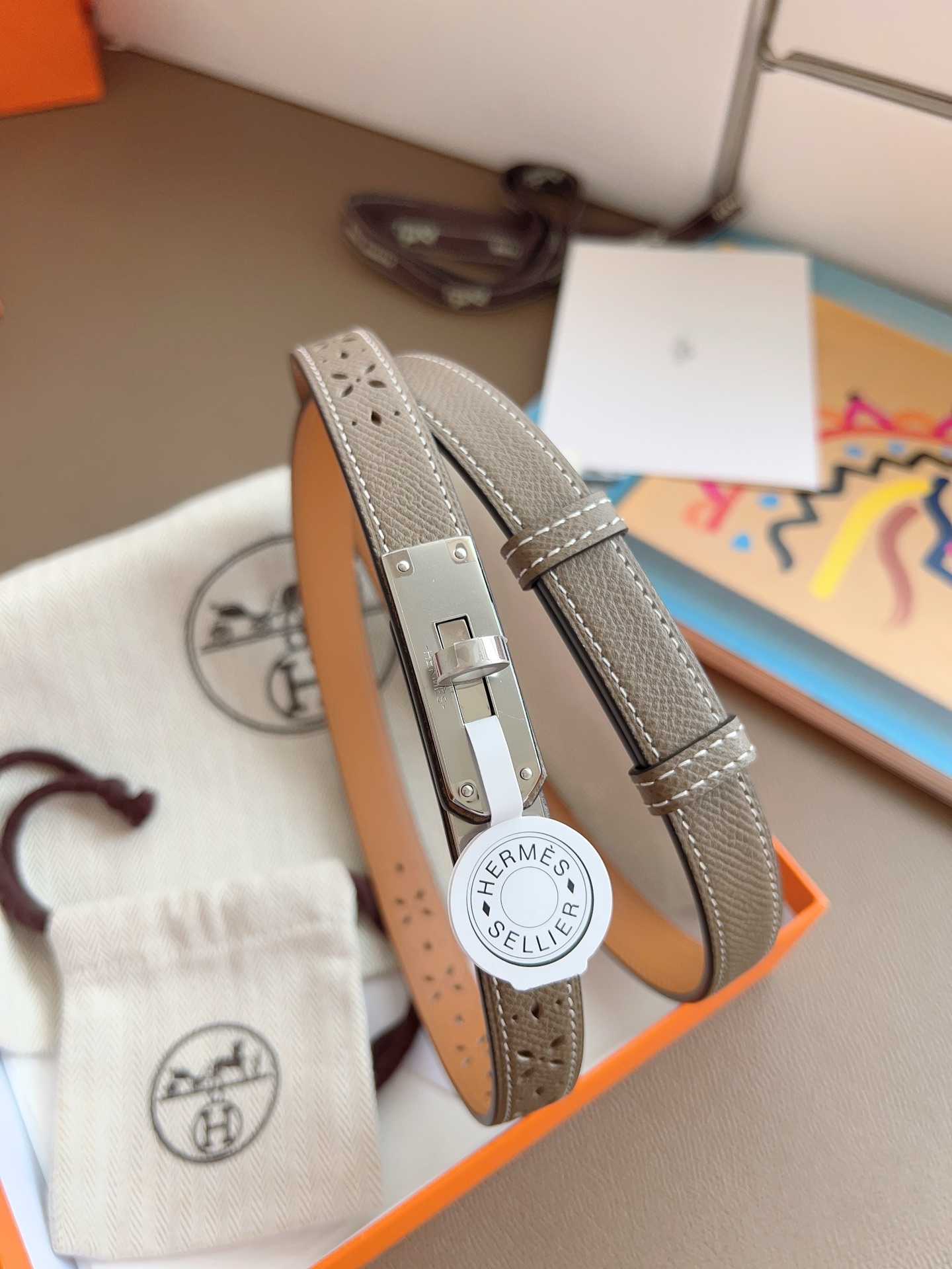 에르메스 Hermes Kelly 벨트 18mm