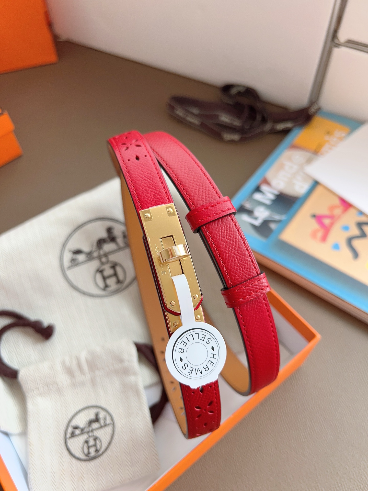 에르메스 Hermes Kelly 벨트 18mm