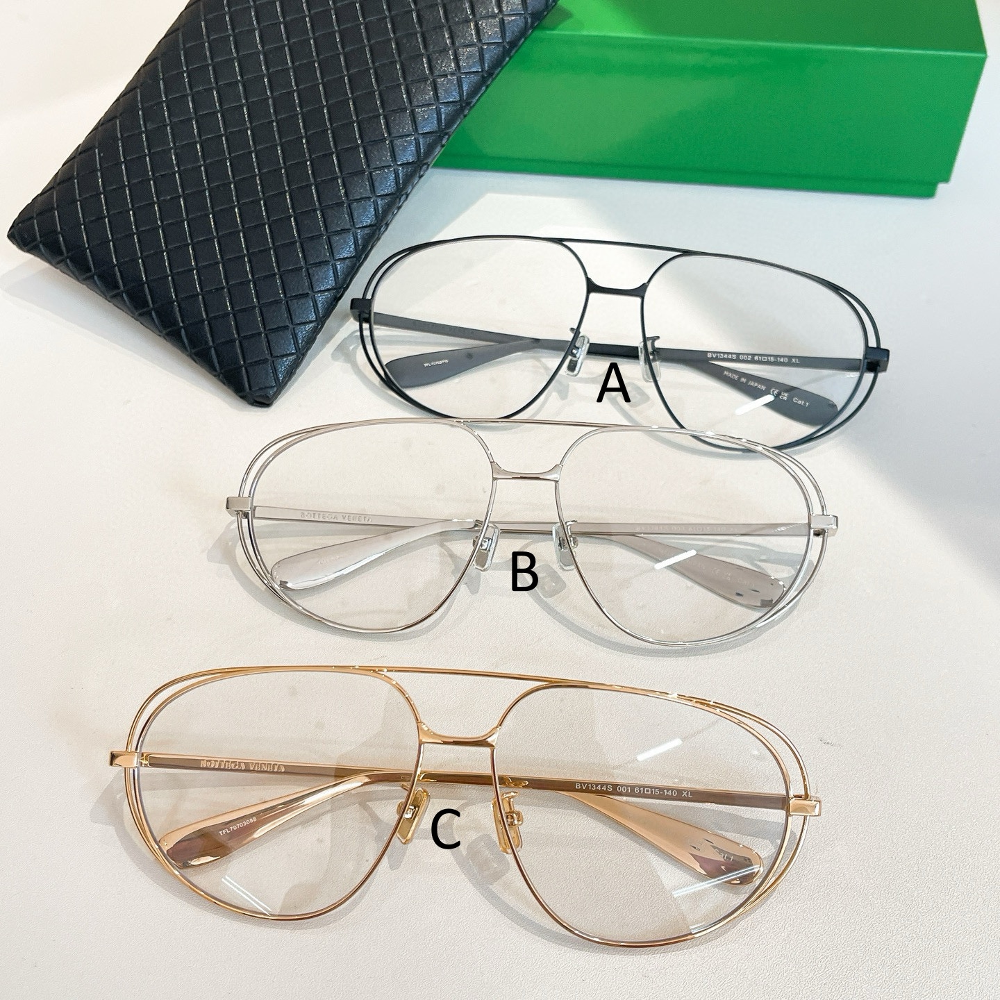 보테가 베네타 Bottega Veneta BV1344S 61口15-140