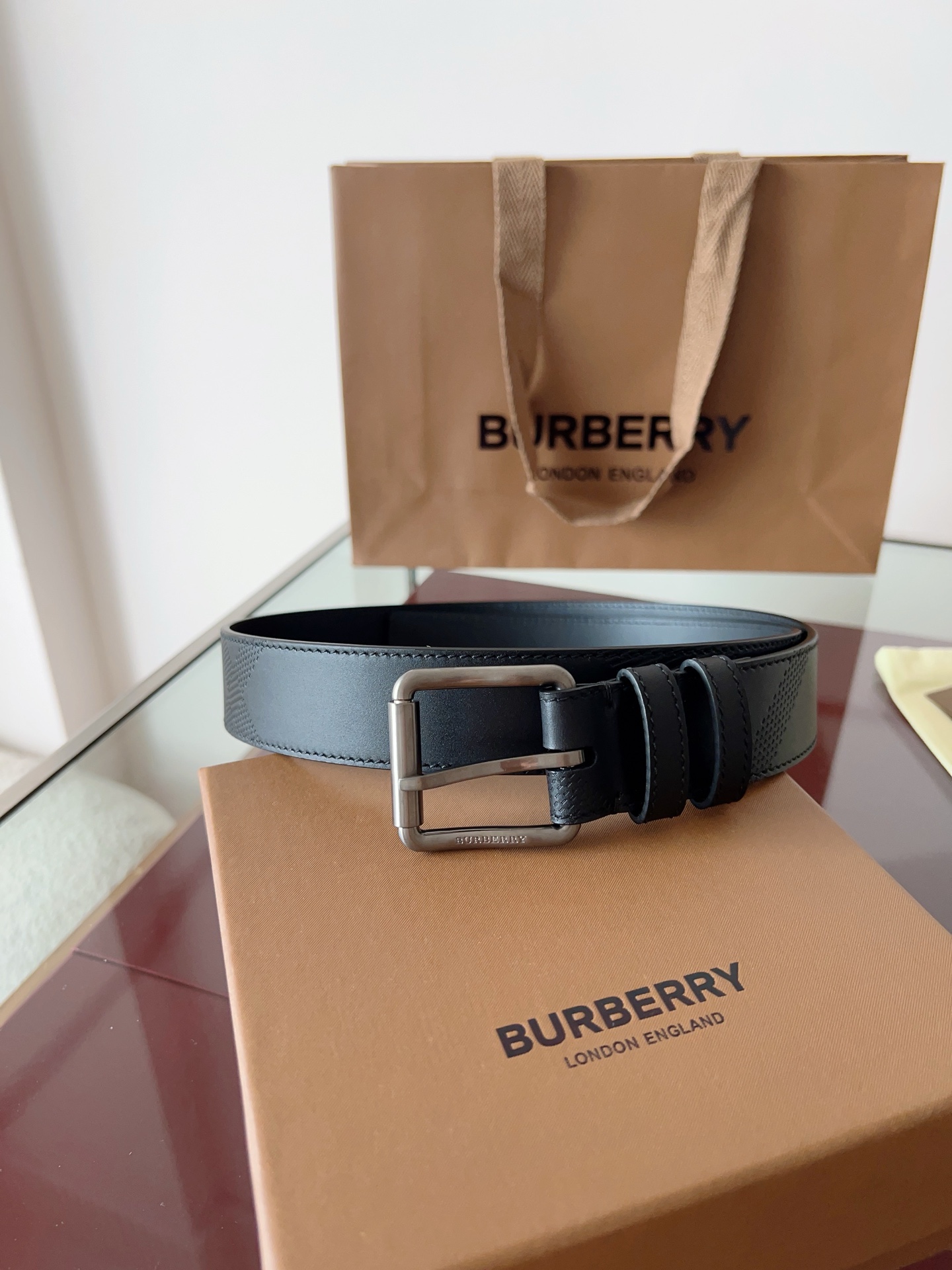 버버리 Burberry 벨트 35mm