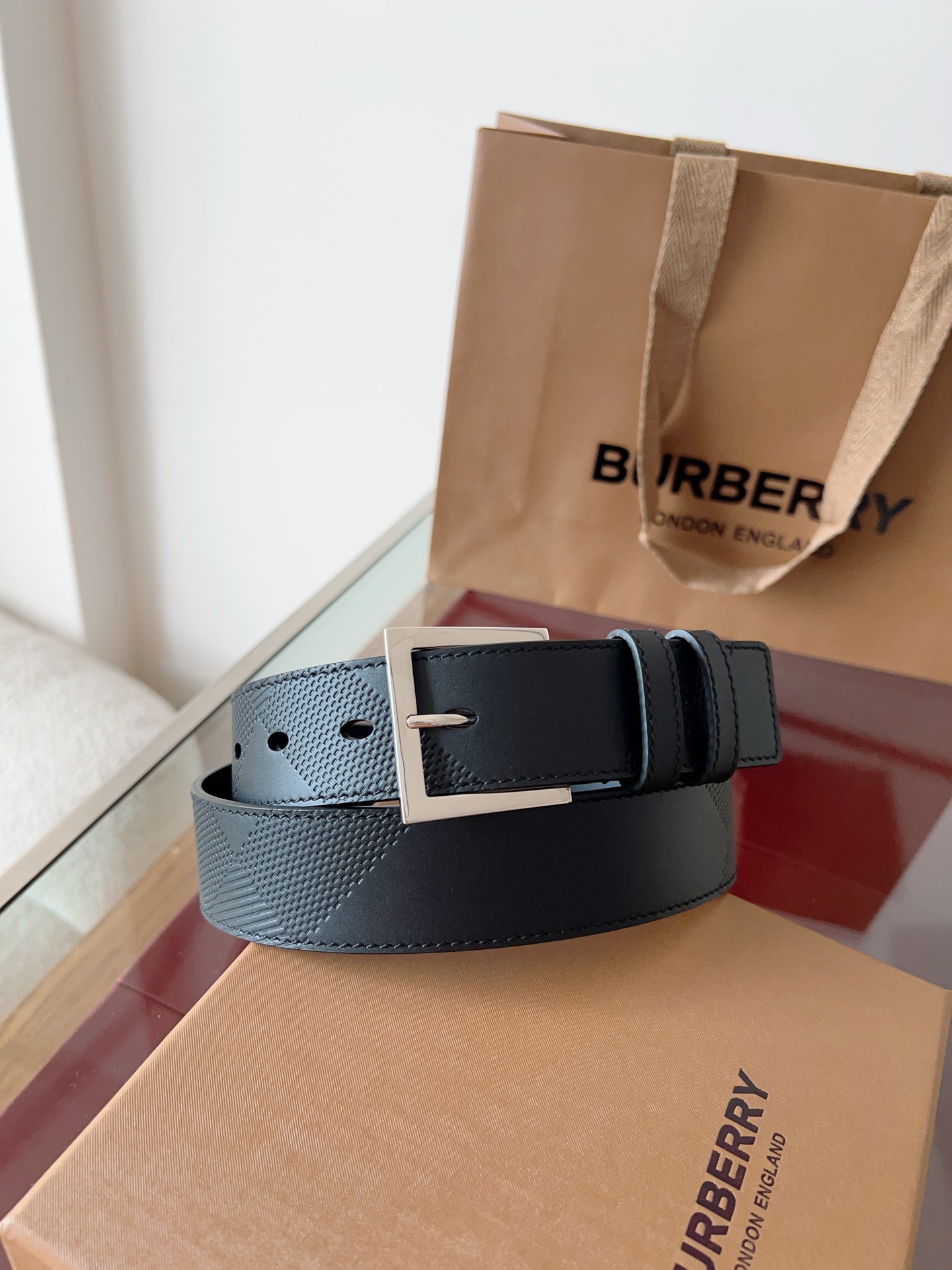 버버리 Burberry 벨트 35mm