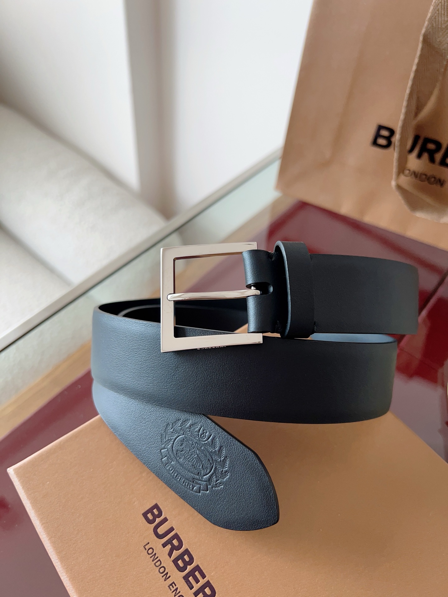 버버리 Burberry 벨트 35mm