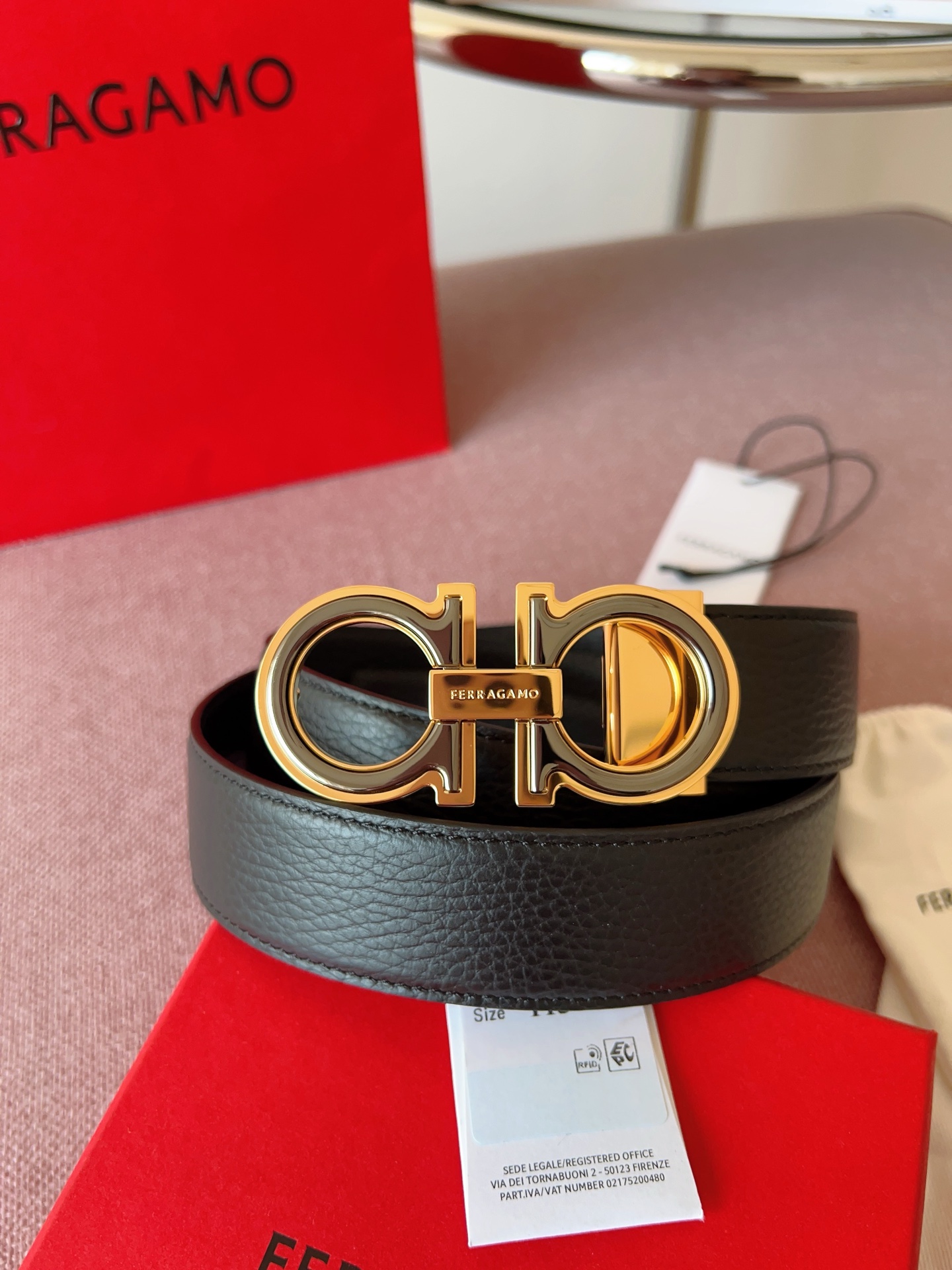 살바토레 페라가모 Salvatore Ferragamo 벨트 35mm