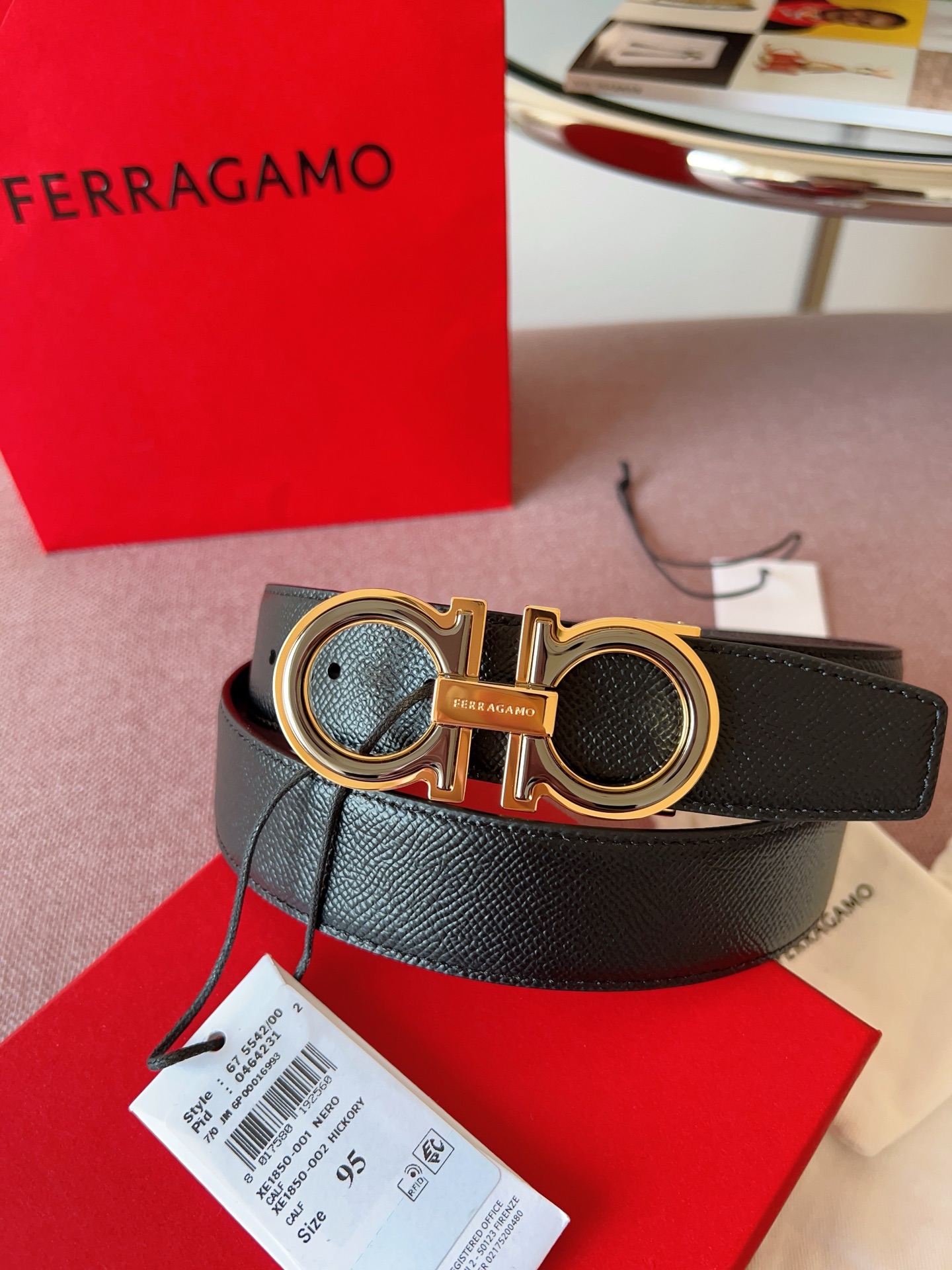 살바토레 페라가모 Salvatore Ferragamo 벨트 35mm