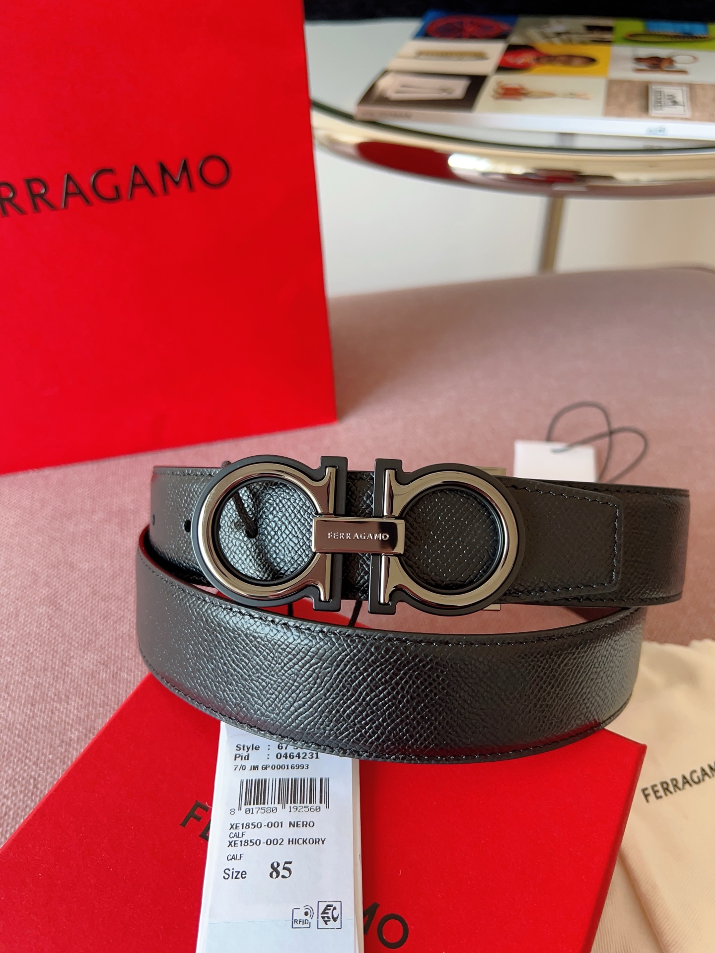 살바토레 페라가모 Salvatore Ferragamo 벨트 35mm