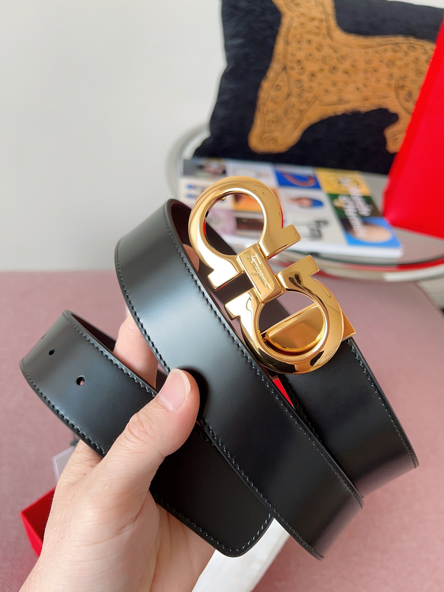 살바토레 페라가모 Salvatore Ferragamo 벨트 35mm