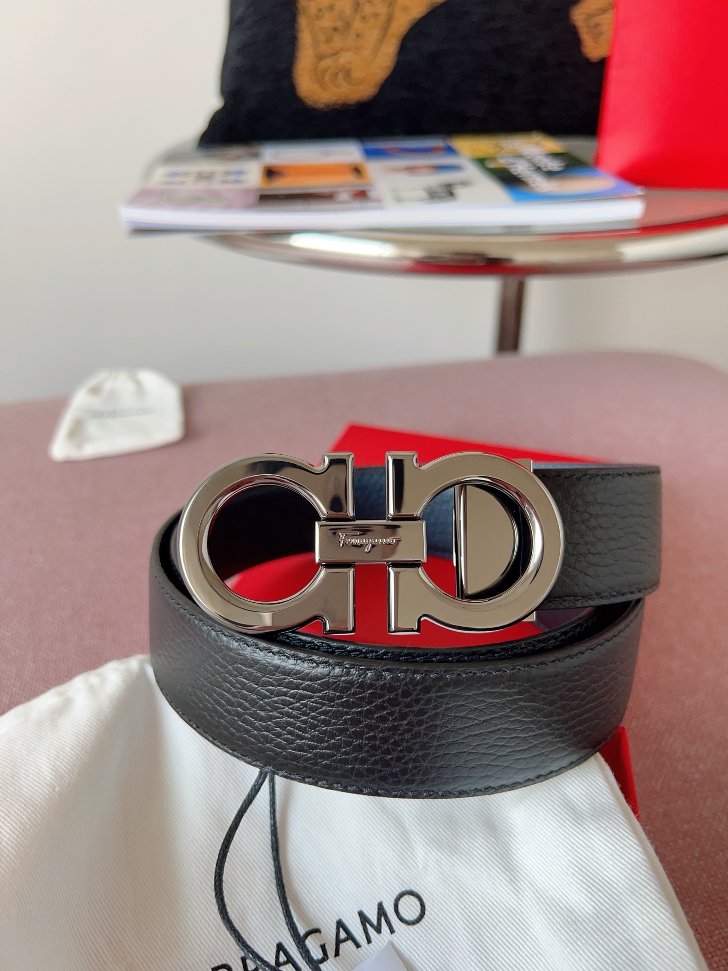 살바토레 페라가모 Salvatore Ferragamo 벨트 35mm