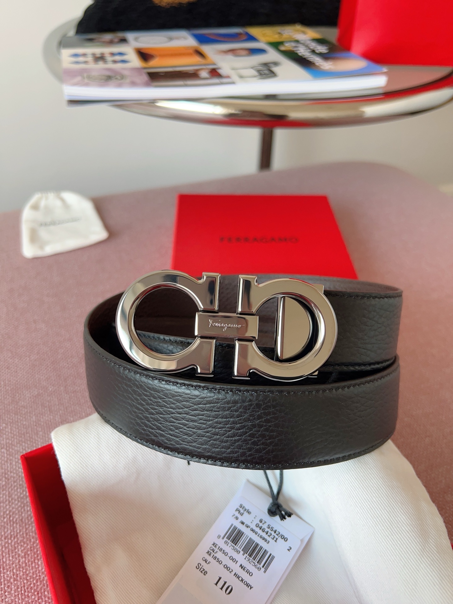 살바토레 페라가모 Salvatore Ferragamo 벨트 35mm