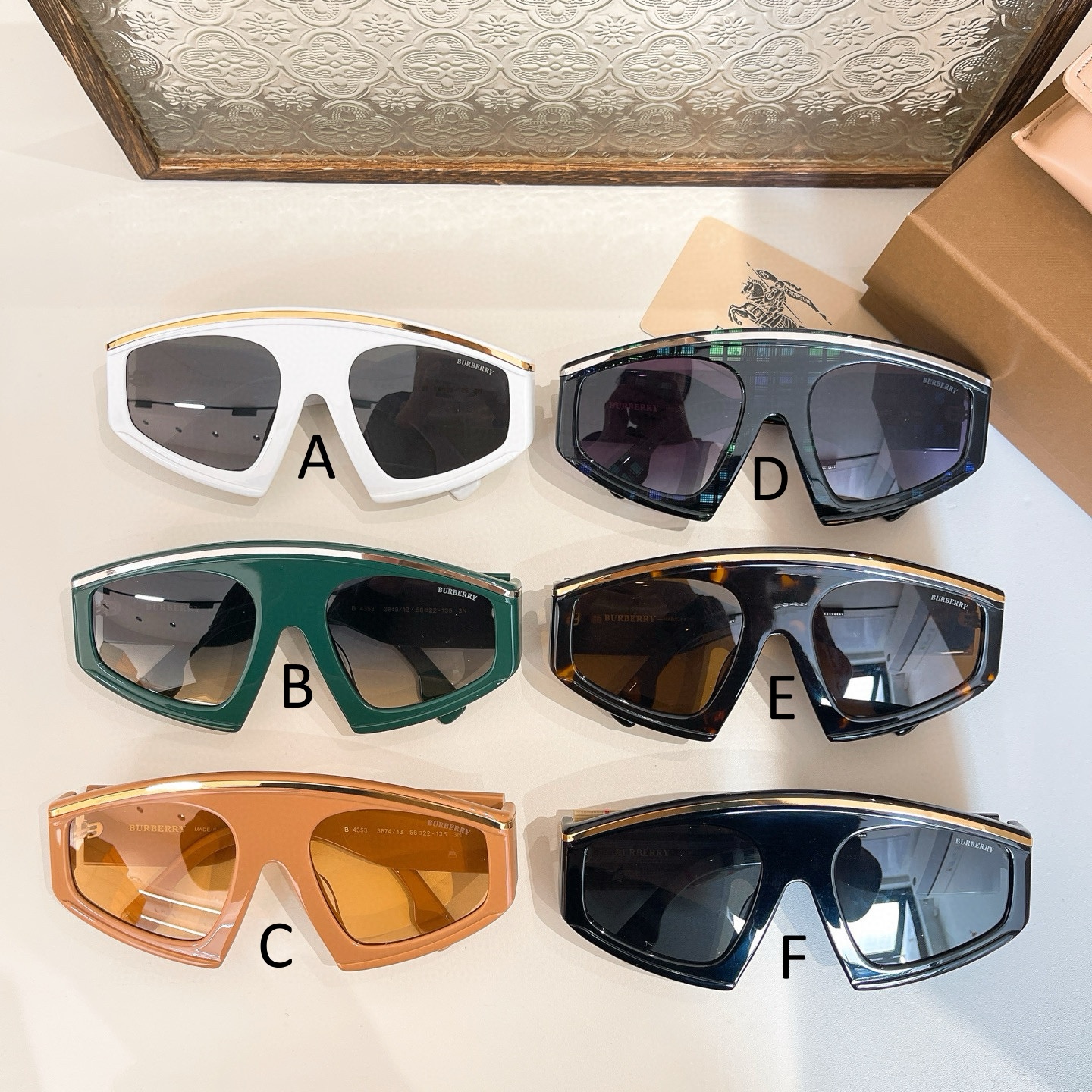 버버리 Burberry B 4353 56口18-145