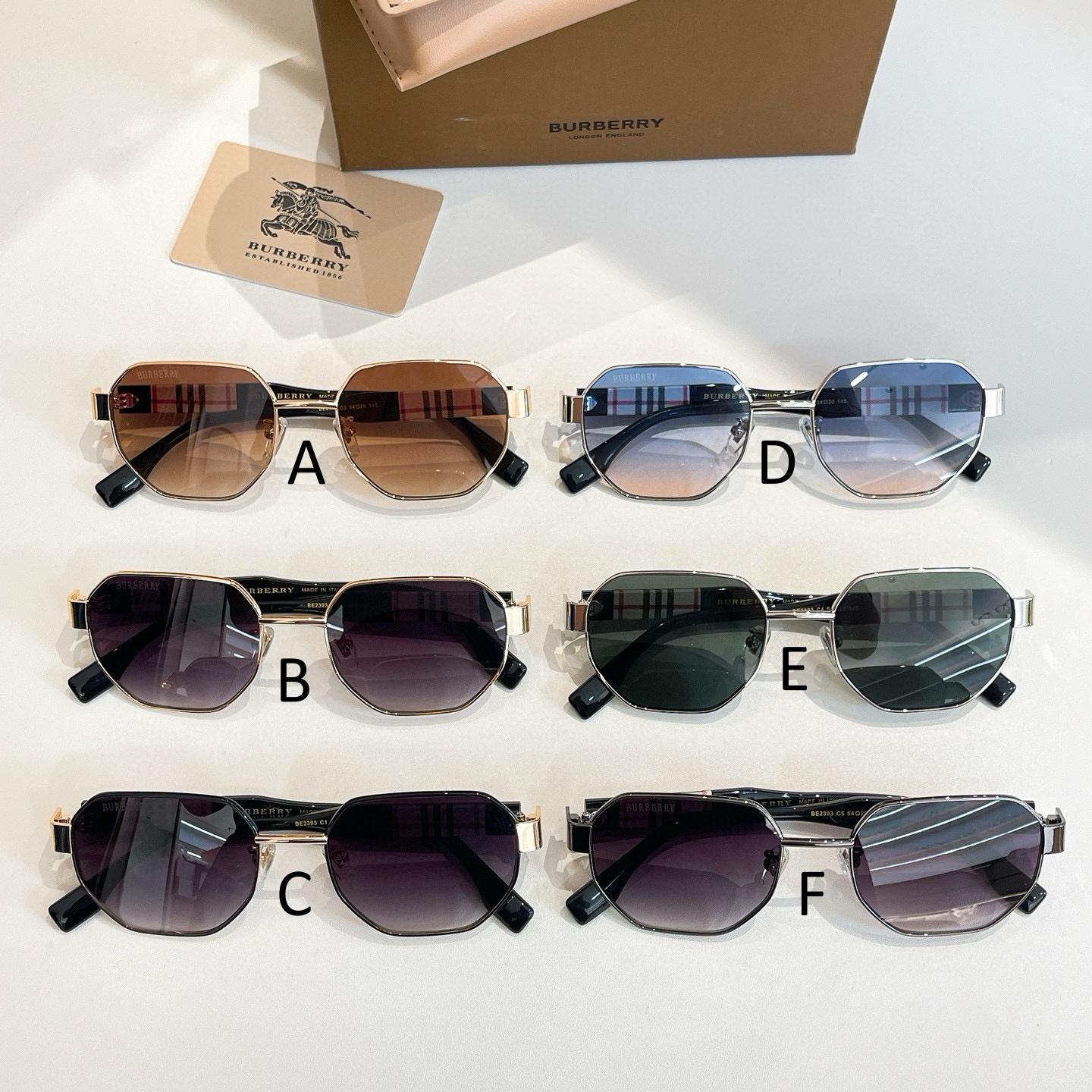 버버리 Burberry BE2393 54口20-145