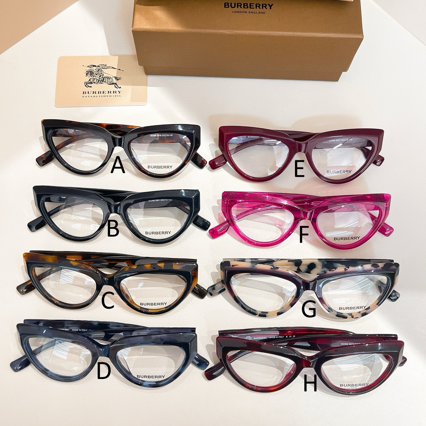 버버리 Burberry BE2399 53口19-145