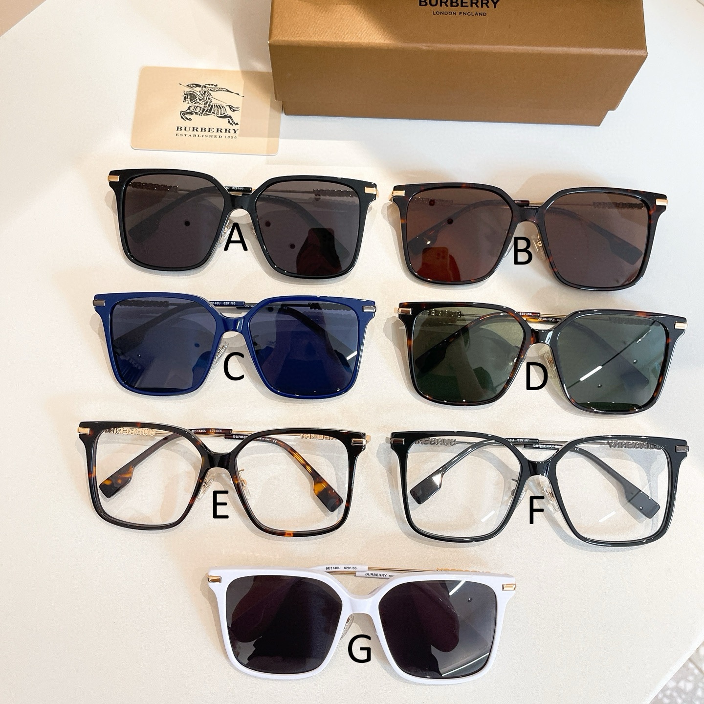 버버리 Burberry BE3146U 53口19-145