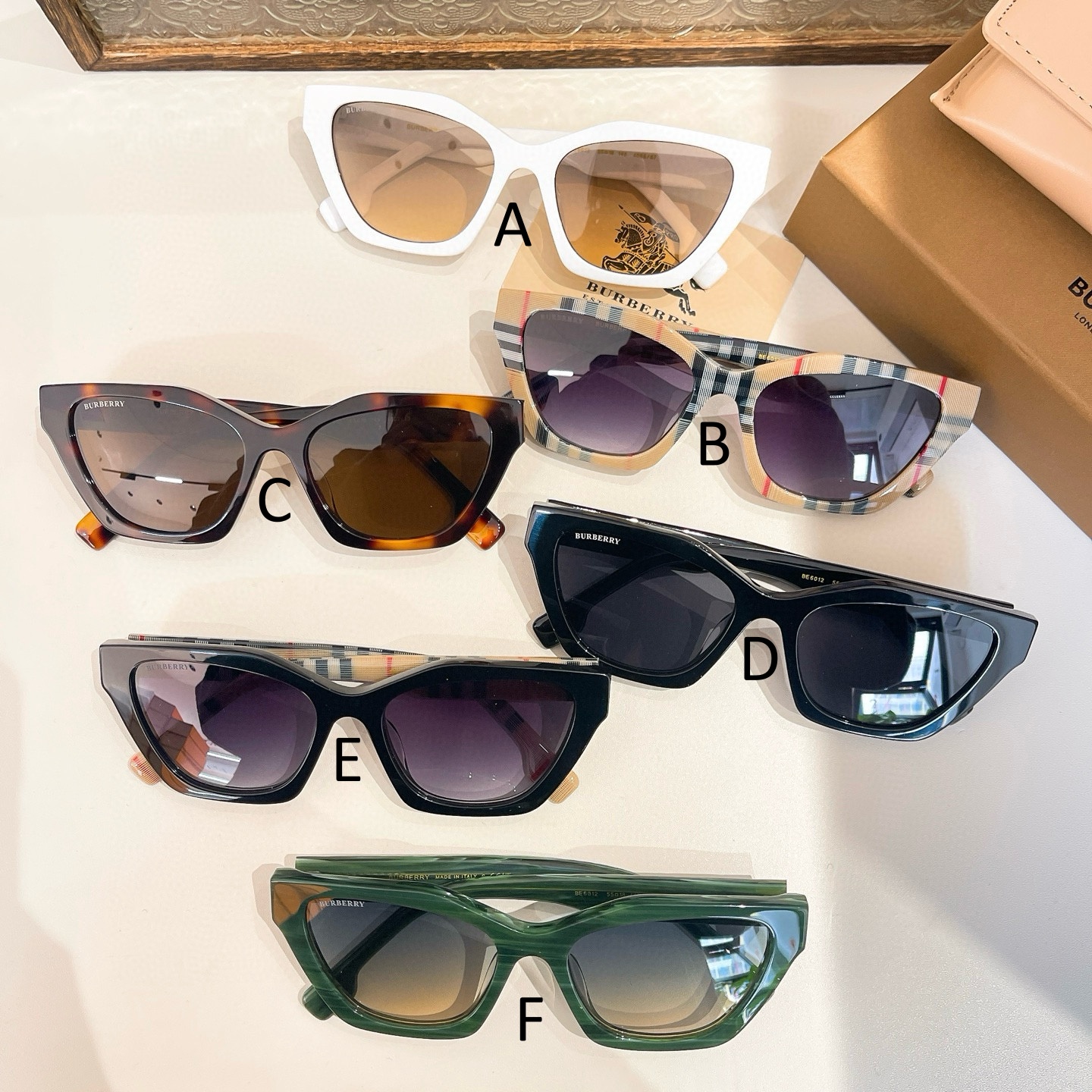 버버리 Burberry BE6012 55口15-145