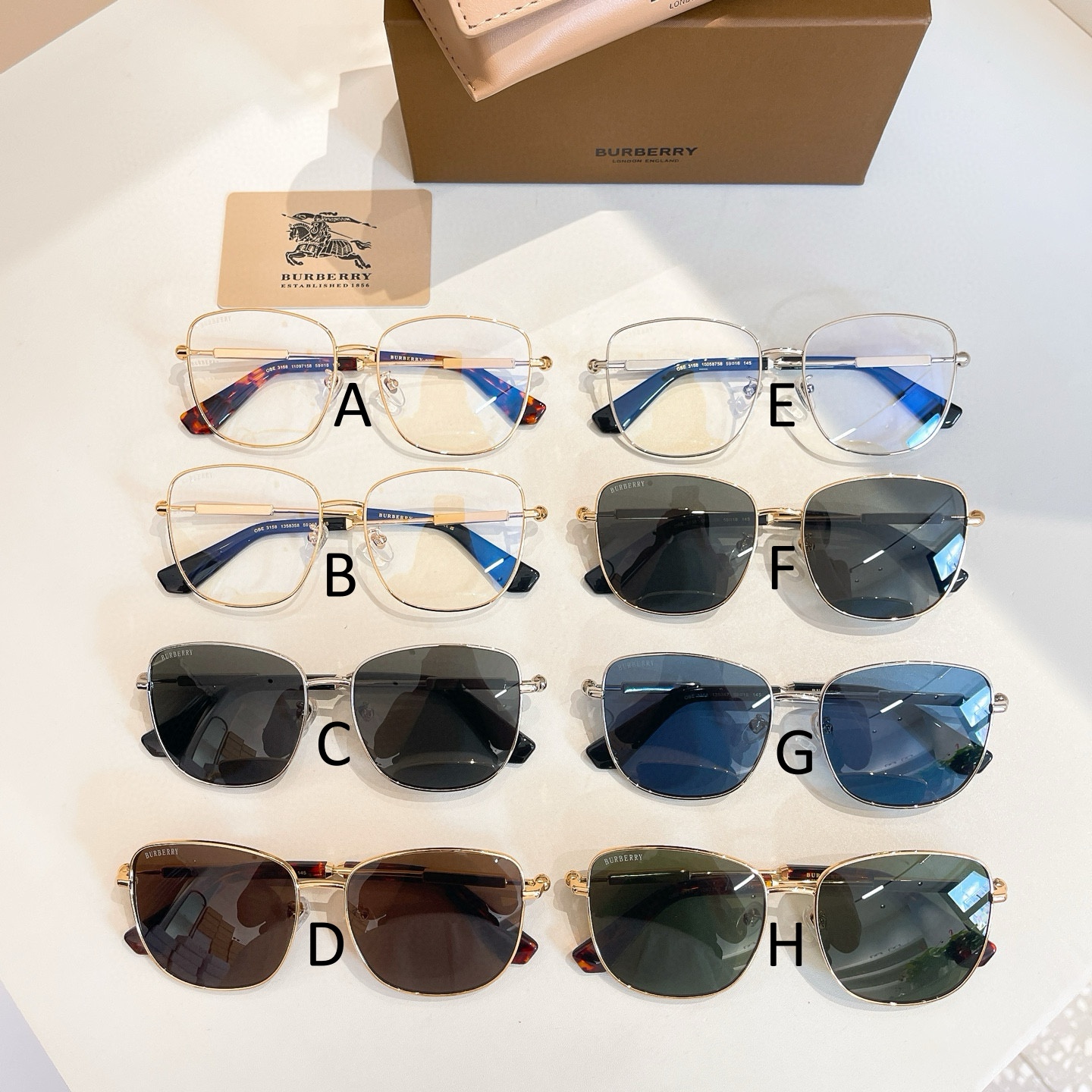 버버리 Burberry OBE 3158 58口16-145