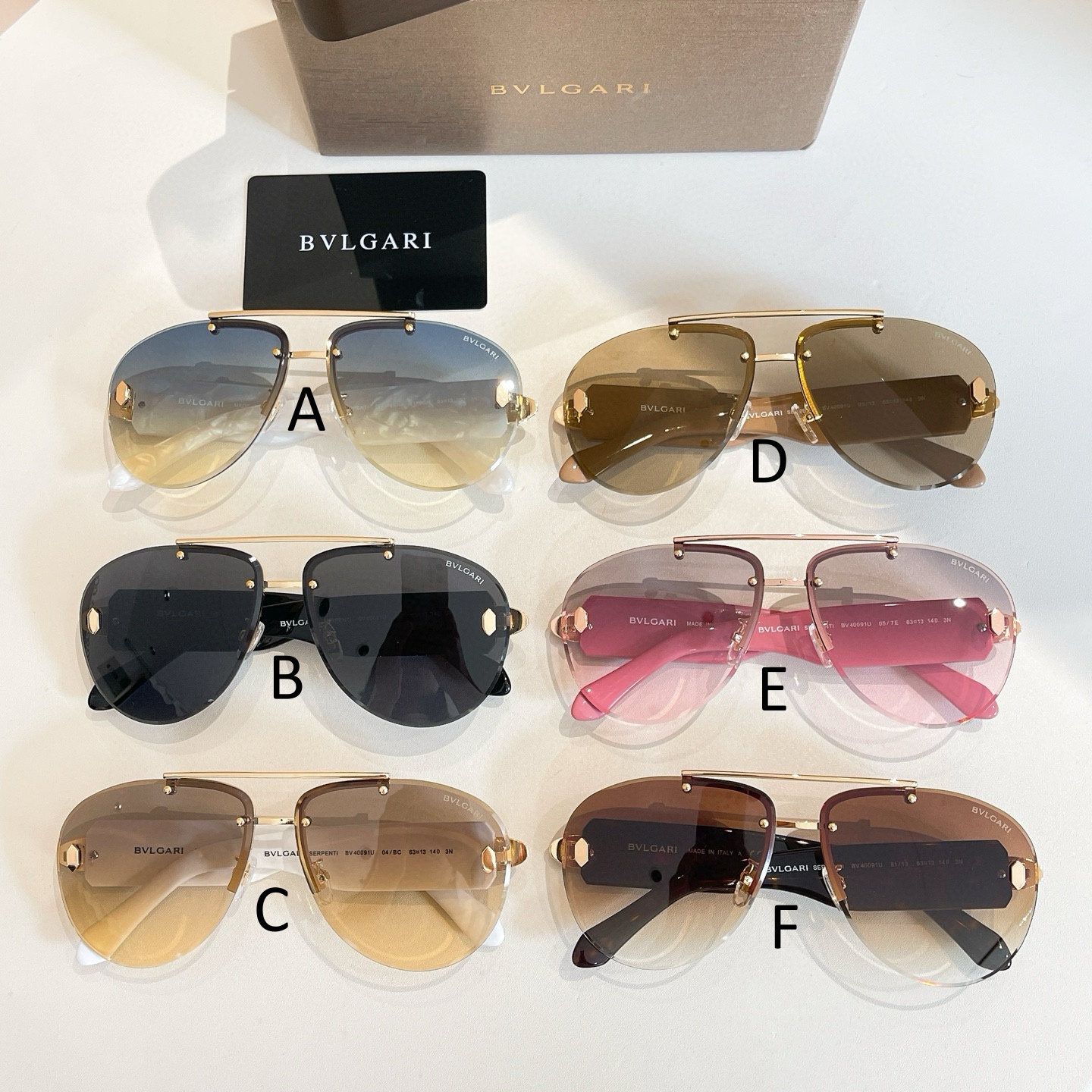 BVLGARI BV40091U 63口13-140