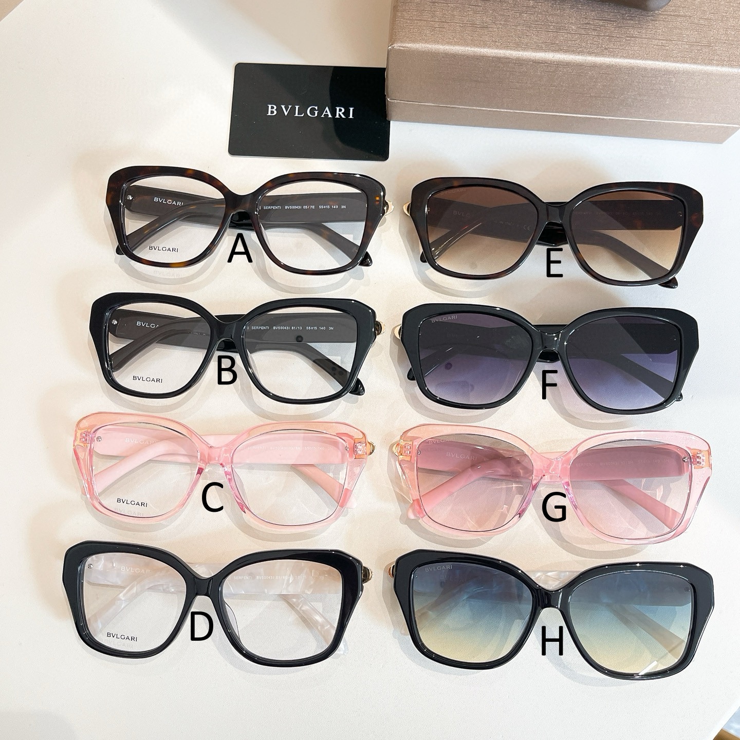 BVLGARI BV50043I 55口15-140