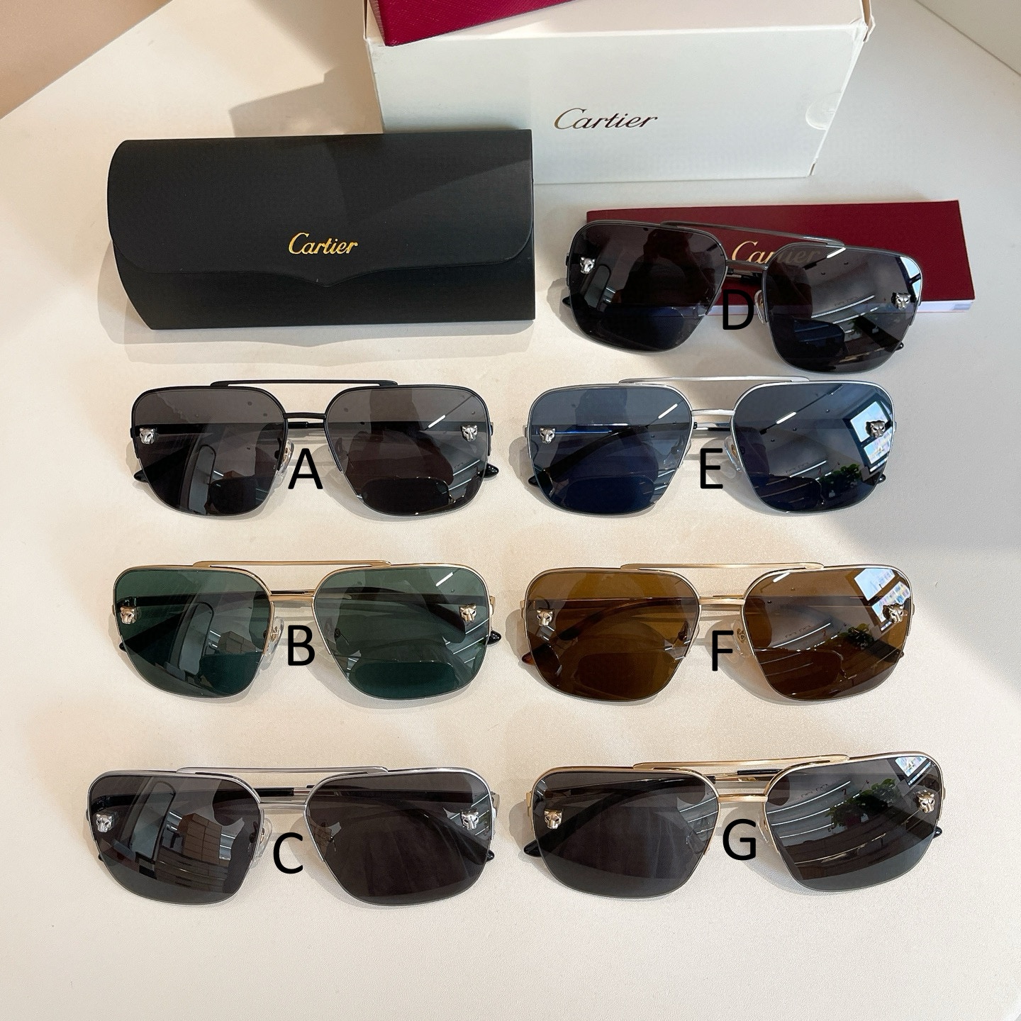 까르띠에 Cartier CT0065S 60口14-140