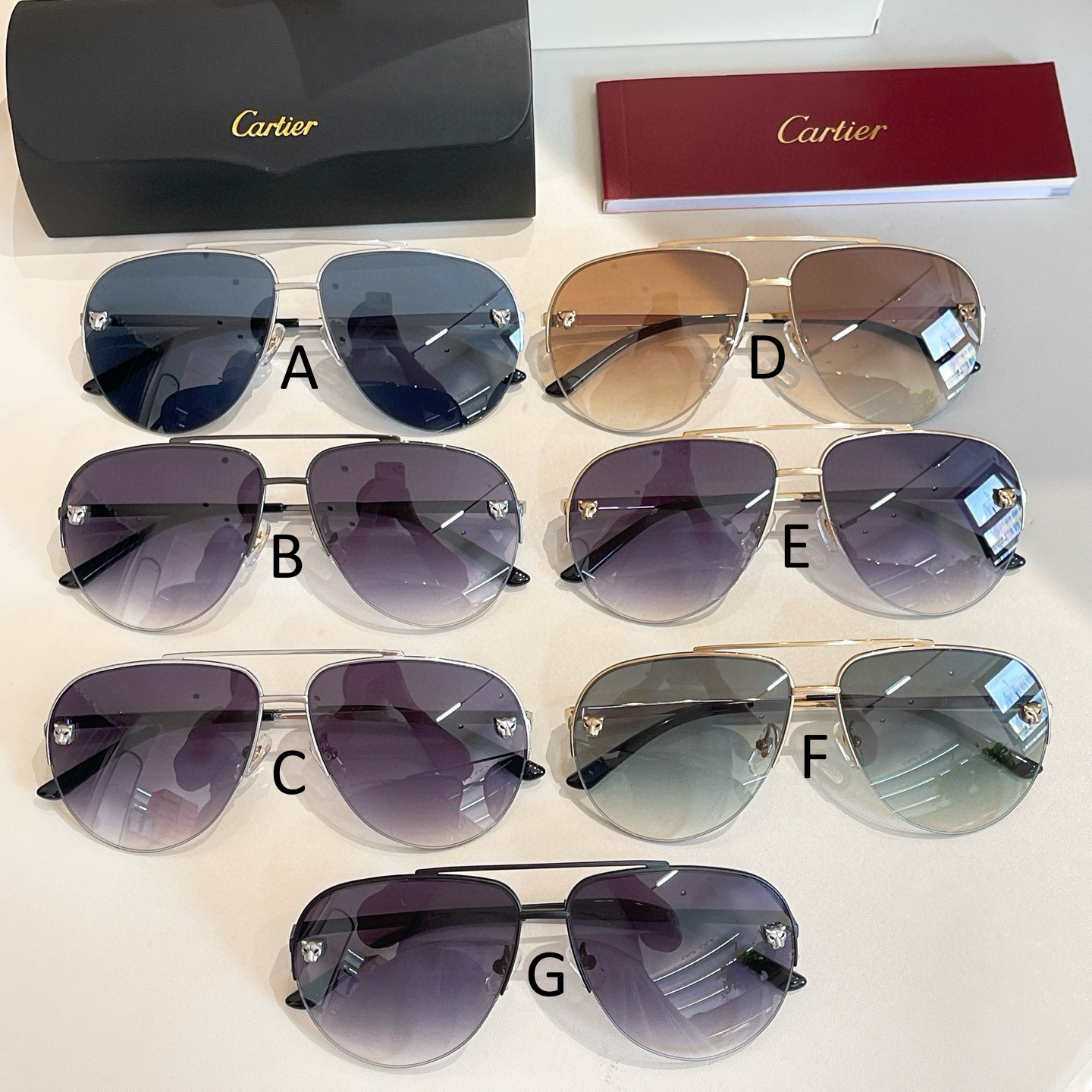 까르띠에 Cartier CT0065S 60口14-140