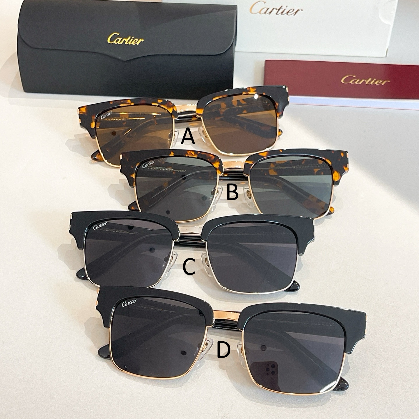 까르띠에 Cartier CT0132S 54口19-145