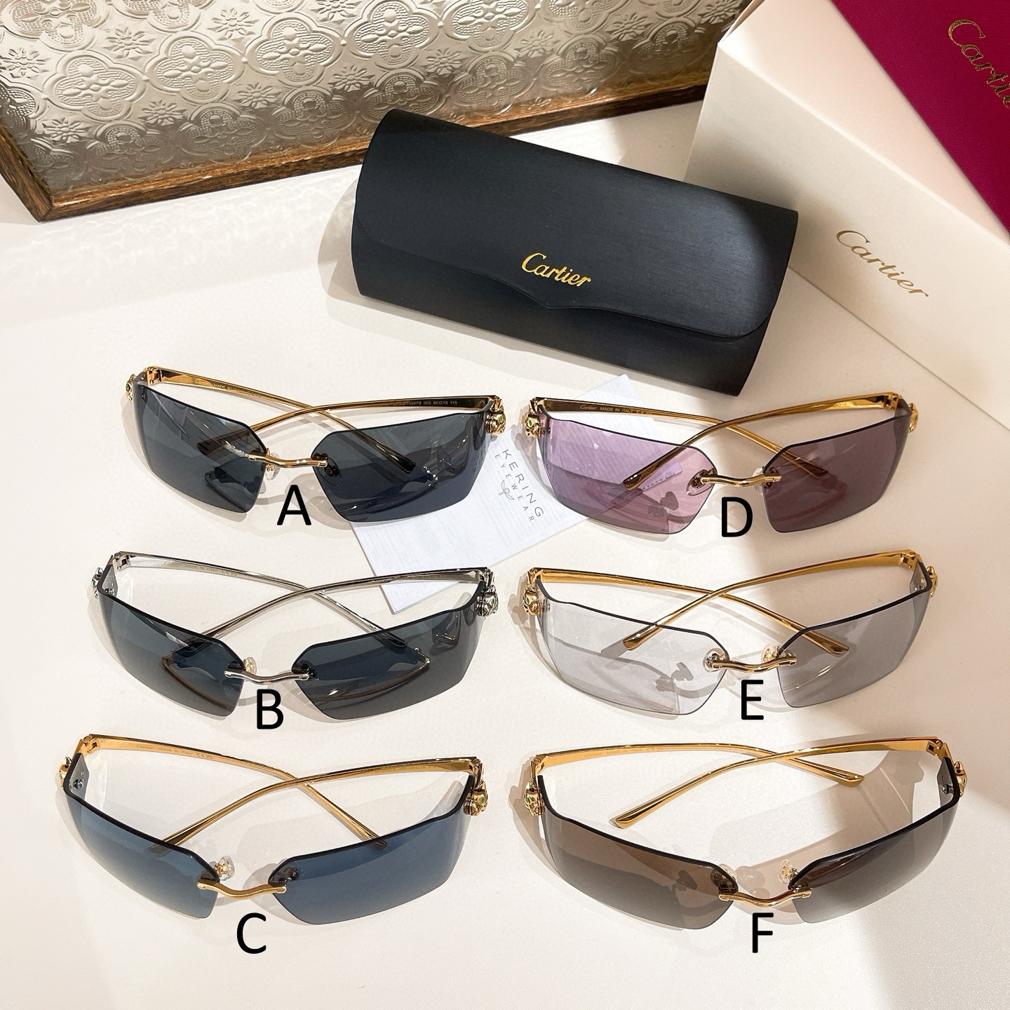 까르띠에 Cartier CT0267S 60口15-115