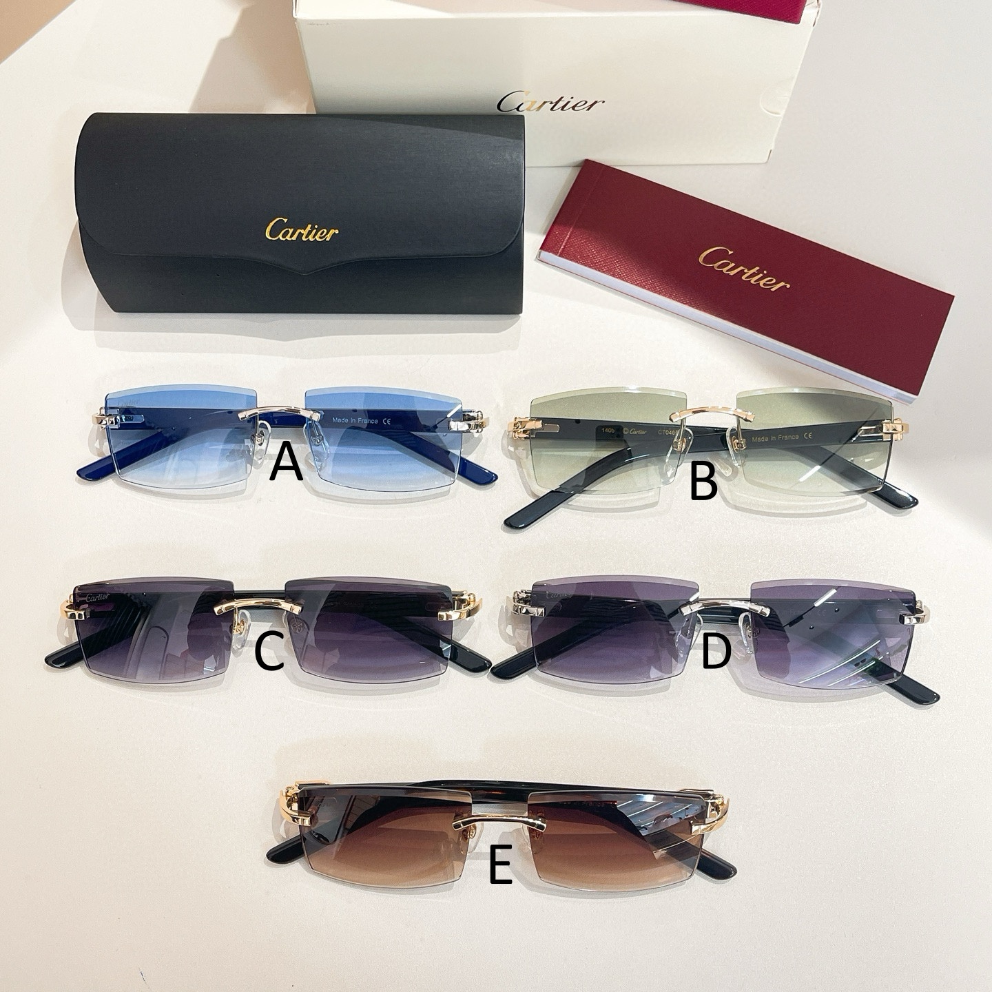 까르띠에 Cartier CT0465S 55口17-140